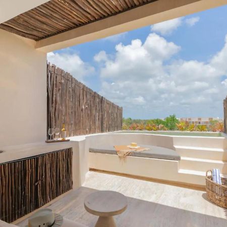 Private Pool And Rooftop In Aldea Zama, 24 7 Security In A Gated Community 15 Тулум Экстерьер фото