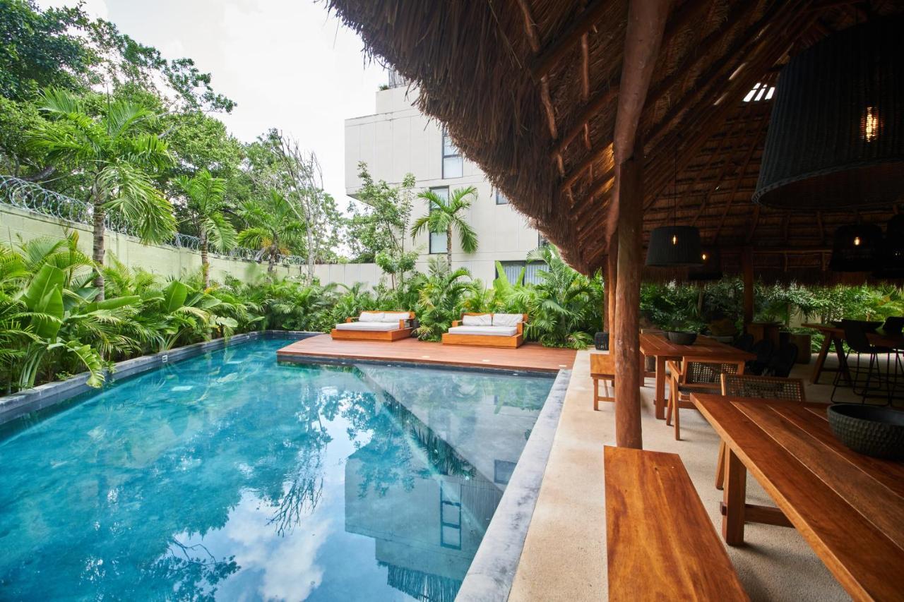 Private Pool And Rooftop In Aldea Zama, 24 7 Security In A Gated Community 15 Тулум Экстерьер фото