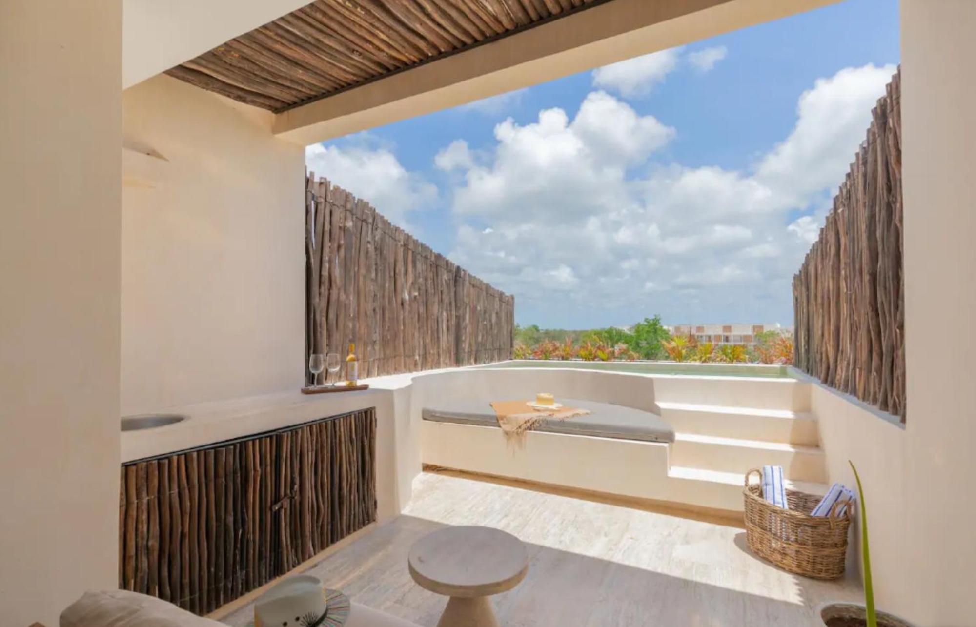 Private Pool And Rooftop In Aldea Zama, 24 7 Security In A Gated Community 15 Тулум Экстерьер фото